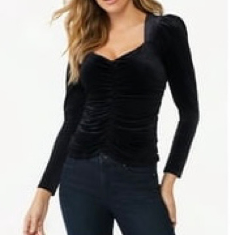 Sofia Vergara Velvet Top